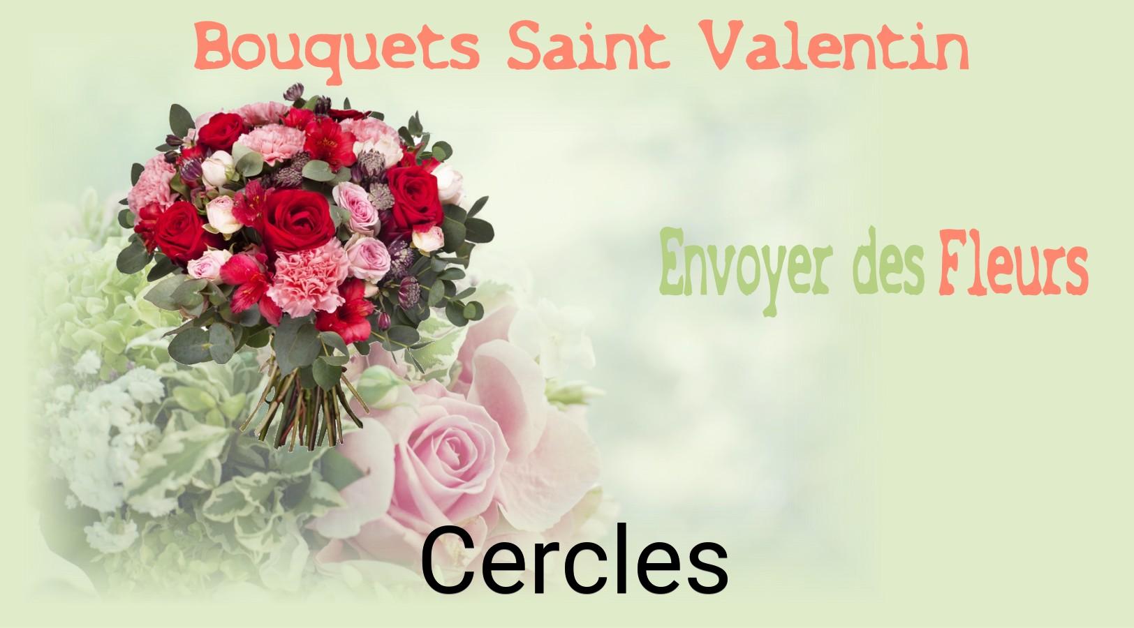 Roses de Saint-Valentin livrées à Cercles